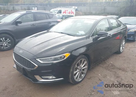 2017 Ford Fusion Platinum из США, поврежденный, VIN 3FA6P0D97HR271816
